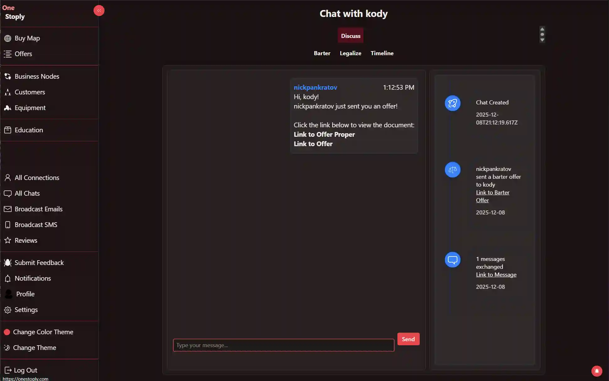 OneStoply screenshot 3